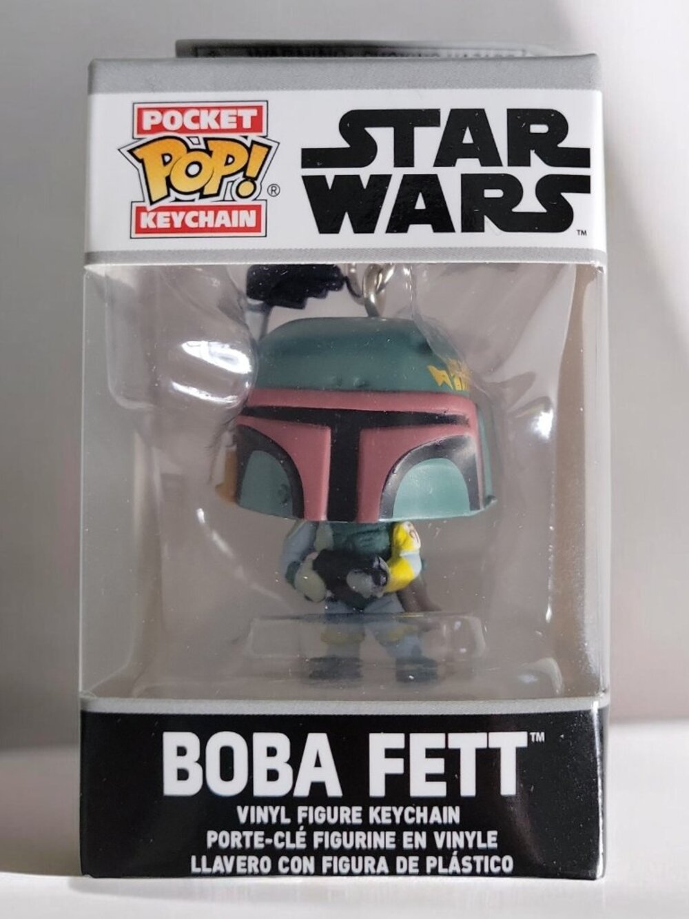 Star Wars BOBA FETT Funko Pocket POP! Vinyl Figure Keychain